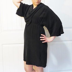 Amanda Uprichard Silk Black Dress